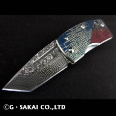 G.Sakai Limited ножче-щипка за банкноти-Танто