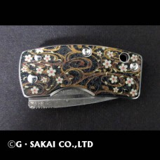 G.Sakai VG-10 Damscus - Sakura Limited щипка за банкноти-Танто