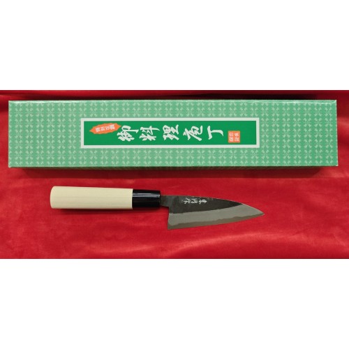 Funay- нож Kio Deba-Деба - Kurouchi 105mm Двустранно заточен-6mm