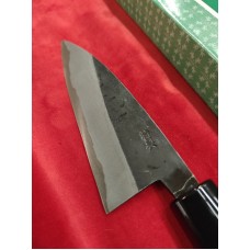 Funay- нож Kio Deba-Деба - Kurouchi 105mm Двустранно заточен-6mm Funay- нож Kio Deba-Деба - Kurouchi 105mm Двустранно заточен-6mm