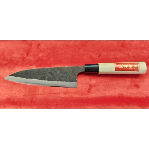 Funay- нож Kio Deba-Деба - Kurouchi 165mm Двустранно заточен-6mm