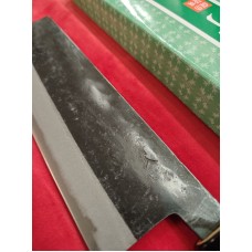 Kajiwara Tuomu нож Nakiri-Накири 170mm Blue Steel 2