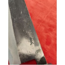 Kajiwara Tuomu нож Nakiri-Накири 170mm Blue Steel 2-Орех