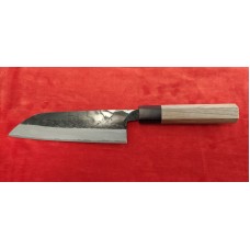 Kajiwara Tuomu нож Сантоку-Santoku 165mm Blue Steel 2