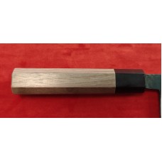 Kajiwara Tuomu нож Nakiri-Накири 170mm Blue Steel 2-Орех