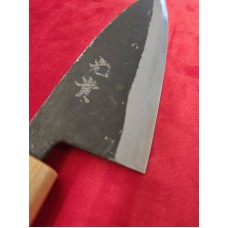 Kouki Kurouchi Aogami 2 нож Gyoto-Гиото-155mm