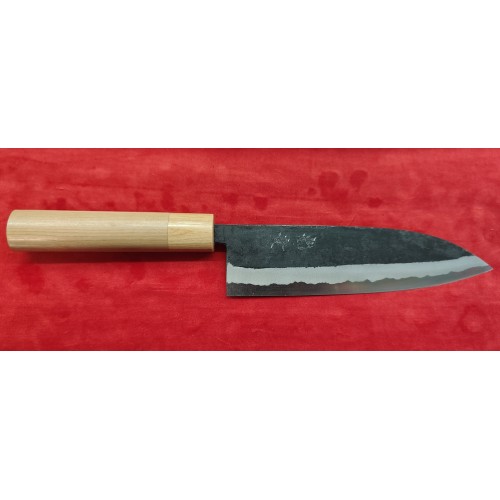 Kouki Kuro Aogami 2 нож Сантоку-Santoku 180mm Череша
