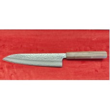 Makoto Kurosaki VG7 Damascus Tsutime Нож Гиото-Gyuto 210mm-Орех