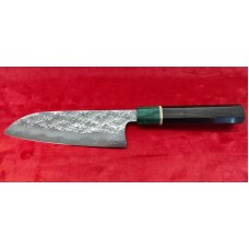 Makoto Kurosaki Samidorizuki SPG Strix Нож Сантоку-Santoku 165mm