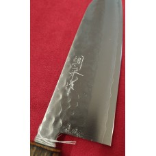 MASUTANI VG1 Tsuchime нож Сантоку-Santoku 165mm-Дъб MASUTANI VG1 Tsuchime нож Сантоку-Santoku 165mm-Дъб