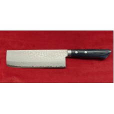 Masutani VG10 Damascus нож Накири-Nakiri 165mm Blue Masutani VG10 Damascus нож Накири-Nakiri 165mm Blue
