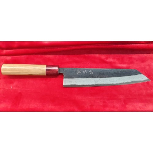 Muneishi Damascus Aogami 2 (Blue 2) нож Кирицуке-Kiritsuke 210mm