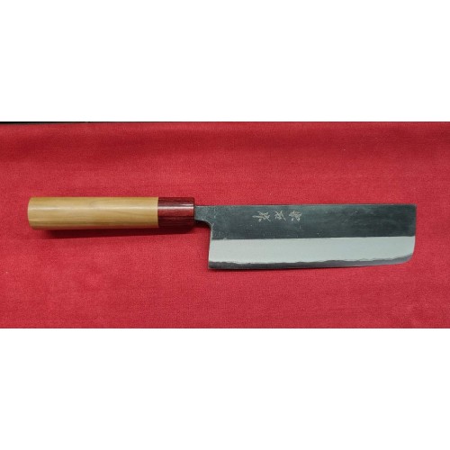 Muneishi Aogami 2 (Blue steel 2) нож Накири-Nakiri 170mm Muneishi Aogami 2 (Blue steel 2) нож Накири-Nakiri 170mm