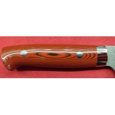Takeshi Saji нож Gyuto-Гиото 180mm VG-10 Damascus Hammered-Червена и Черна Микарта Takeshi Saji нож Gyuto-Гиото 180mm VG-10 Damascus Hammered-Червена и Черна Микарта