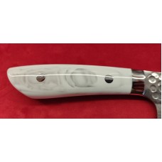Takeshi Saji SRS13 Damascus Maru Hammered Нож Сантоку-Santoku 180mm-Кориан Takeshi Saji SRS13 Damascus Maru Hammered Нож Сантоку-Santoku 180mm-Кориан