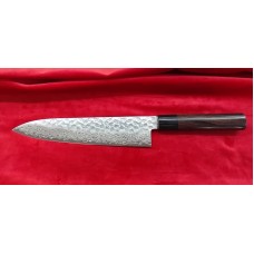 Tsunehisa Tsutime Sumi VG10 Damascus Нож Гиото 240мм-Палисандър