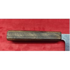 Tsunehisa 440C Damascus Nashiji нож Гиото-Gyuto 210mm - Дъб