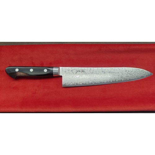 Tsunehisa AUS10 Damascus Нож Гиото-Gyuto 210mm