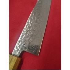 Tsunehisa Tsutime AUS-10 нож Бунка-Bunka 170мм Damascus