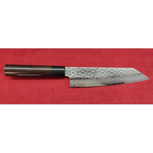 Tsunehisa 恒久 нож Bunka-Бунка VG-10 Damascus Tsuchime 180mm-Палисандър Tsunehisa 恒久 нож Bunka-Бунка VG-10 Damascus Tsuchime 180mm-Палисандър