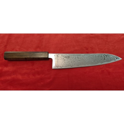 Tsunehisa AUS10 Damascus нож Гиото-Gyuto 210mm Tsunehisa AUS10 Damascus нож Гиото-Gyuto 210mm