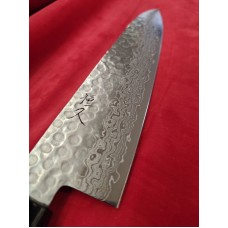 Tsunehisa 恒久 нож Гиото-Gyuto VG-10 Damascus Tsuchime 210mm Tsunehisa 恒久 нож Гиото-Gyuto VG-10 Damascus Tsuchime 210mm