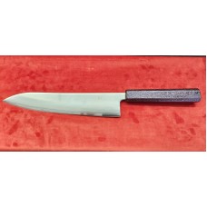 Tsunehisa Shirogami Lacquered Гиото-Gyuto 240mm-Лилав