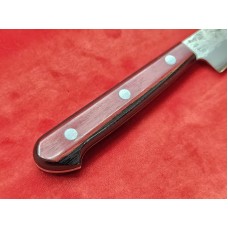 Tsunehisa нож Пети 135мм Ginsan(Silver #3) Nashiji-Червен Tsunehisa нож Пети 135мм Ginsan(Silver #3) Nashiji-Червен
