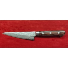 Tsunehisa Tsutime Hammered VG10 Damascus Нож Хонесуки-Honesuki 145mm