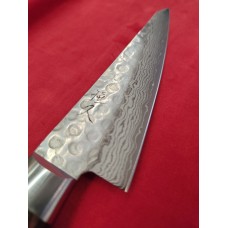 Tsunehisa Tsutime Hammered VG10 Damascus Нож Хонесуки-Honesuki 145mm