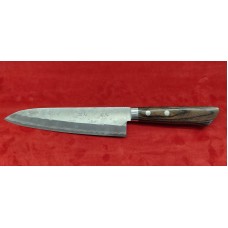 Masutani VG10 Damascus нож Гиото-Gyuto 180mm Махагон