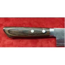 Masutani VG10 Damascus нож Гиото-Gyuto 180mm Махагон
