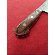 Tsunehisa Tsutime Hammered VG10 Damascus Нож Накири 170мм