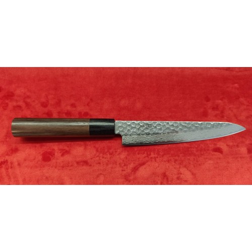 Tsunehisa 恒久 Tsutime Sumi VG10 Damascus нож Petty 150mm-Палисандър