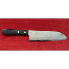 SHIBAMASA VG-5 Damascus нож Сантоку-Santoku 170mm