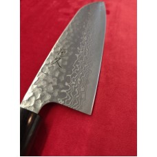 Tsunehisa Matt Ginsan 3 Damascus нож Сантоку-Santoku 170mm Tsunehisa Matt Ginsan 3 Damascus нож Сантоку-Santoku 170mm
