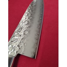 Tsunehisa Tsutime Hammered VG10 Нож Santoku-Сантоку 180мм Tsunehisa Tsutime Hammered VG10 Нож Santoku-Сантоку 180мм
