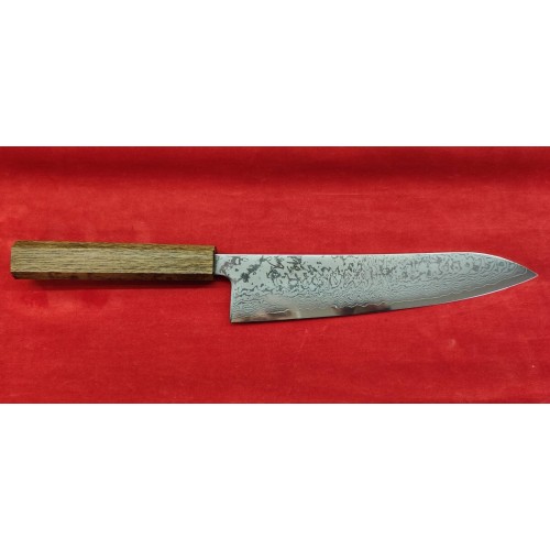 Tsunehisa VG10 拾伍 Nickel Damascus нож Гиото-Gyuto 210mm