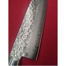 Tsunehisa Tsutime Hammered VG10 Нож Накири-Nakiri 165мм