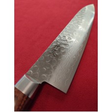 Tsunehisa Tsutime Hammered VG10 Damascus Нож Гиото 210мм