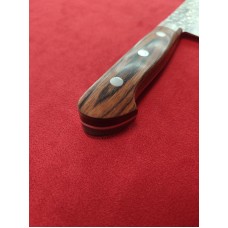 Tsunehisa Tsutime Hammered VG10 Damascus нож Сантоку 180мм