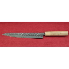 Tsunehisa Shirogami 2 нож Yanagiba-Sujihiki 240mm Hammered