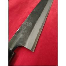 Mitokane Sajo нож Yanagiba Blue Steel двустранно заточен 270mm