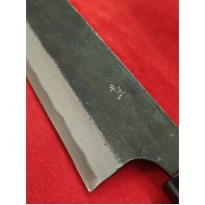 Mitokane Sajo нож Yanagiba Blue Steel двустранно заточен 270mm