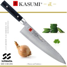 Kasumi Нож на Главния готвач 240 Damascus No.88024 Kasumi Нож на Главния готвач 240 Damascus No.88024