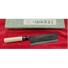 Kiyoki нож Накири-Nakiri Blue Steel 170мм
