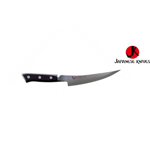 Mcusta ZANMAI Classic Damascus Black Pakka нож Boning 165mm HKB-3009D Mcusta ZANMAI Classic Damascus Black Pakka нож Boning 165mm HKB-3009D