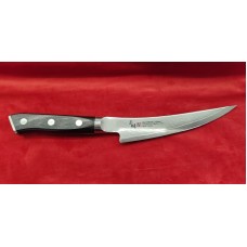 Mcusta ZANMAI Classic Damascus Black Pakka нож Boning 165mm HKB-3009D Mcusta ZANMAI Classic Damascus Black Pakka нож Boning 165mm HKB-3009D
