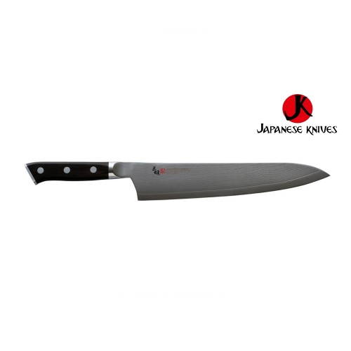 Mcusta ZANMAI Classic Damascus Black Pakka Нож Chef-Gyuto 240mm HKB-3007D