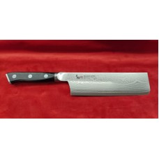 Mcusta ZANMAI Classic Damascus-Black Pakka нож Nakiri 165mm HKB-3008D